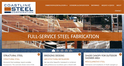 Desktop Screenshot of coastlinesteel.com